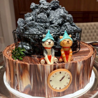 サウナケーキを使っていただきました