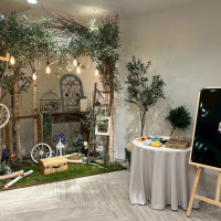 ウェルカムスペースです！緑もあり、写真映えばっちり