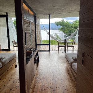 ホテルの一室。ここな泊まる。着替えもここ。|719441さんのセトレマリーナびわ湖の写真(2511341)