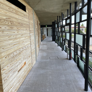 ホテルの廊下(新郎新婦は式の前日か当日に宿泊し、更衣は部屋)|719441さんのセトレマリーナびわ湖の写真(2511327)