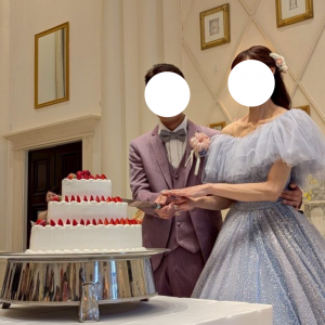 ケーキ入刀|719797さんのアルモニーアンブラッセイットハウス/テイクアンドギヴ・ニーズウェディングの写真(2481509)
