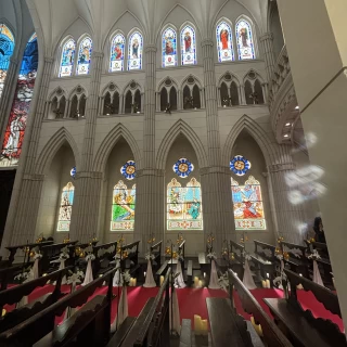 チャペルの横の写真です。