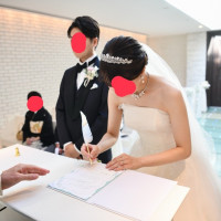 結婚証明書記入（会場手配）