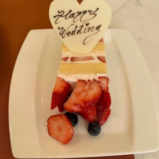 カットした際のケーキ