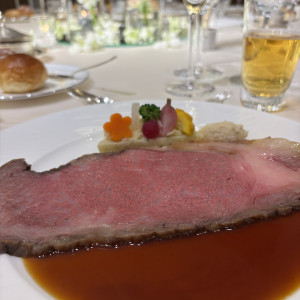 味は絶品！食べるまでも楽しめるローストビーフ|720038さんのThe Okura Tokyo（オークラ東京）の写真(2503320)