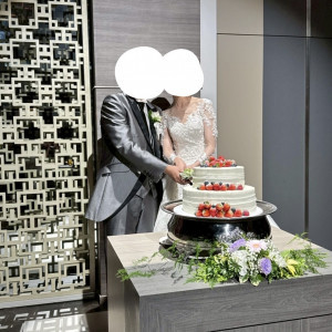 ケーキ入刀|720213さんのGLOBAL WEDDING DIADE (ディアーデ)の写真(2437873)