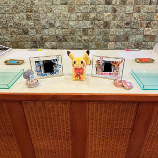 受付は新婦の好きなポケモンにしました