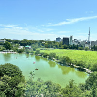 チャペルと披露宴会場から見える景色(初夏)