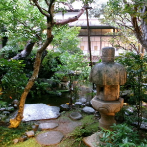 庭園。夜はライトがついて雰囲気があります。|720644さんのHATSUNEYA GARDEN ～since1868 Kawagoe～（ハツネヤ ガーデン）の写真(2257635)