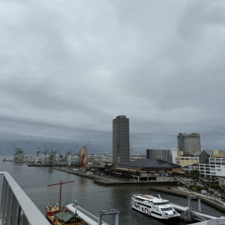 スカイコートからの写真です。
当日は雨でした…！