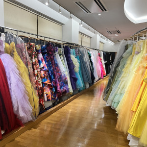 ドレスショップ併設は本当にありがたい、種類も豊富です|721074さんの迎賓館シェーナ～PARTIR KYOTO～の写真(2369782)