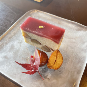 洋酒の香りがするモンブランのケーキでした。|721453さんのザ フナツヤの写真(2362438)
