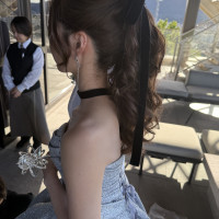 披露宴お色直しヘア