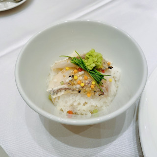 締めにお茶漬けを用意しました