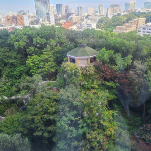 披露宴会場からみた景色|721933さんのウェスティンホテル東京の写真(2275029)