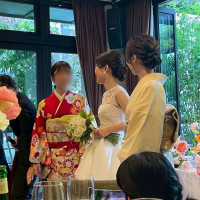 新婦中座退場
