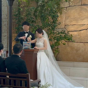 結婚証明書（サンドセレモニー）|722002さんのTHE KAWABUN NAGOYA（ザ・カワブン・ナゴヤ）の写真(2440658)