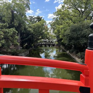 花嫁行列時に歩く橋|722009さんの住吉大社の写真(2266102)