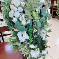 チャペル会場の装花