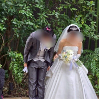 フラワーシャワー後