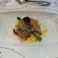 フレンチジャポネのお魚料理