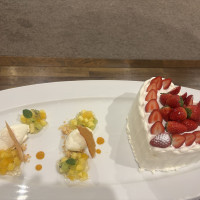 新郎新婦用デザート