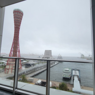 会場グランブルーのテラス眺望