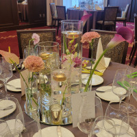 5階大会場テーブルコーディネート