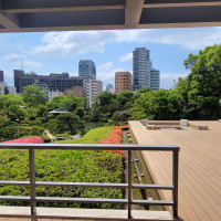 テラスに出たときの眺め