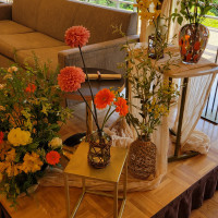 高砂席の装花