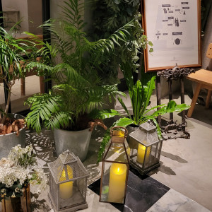 入口前の装飾|722267さんのチャペル・ド・コフレの写真(2501386)