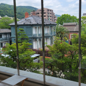 挙式会場から見える旧ハッサム邸|722267さんのＴＨＥ ＳＯＲＡＫＵＥＮ （相楽園）の写真(2458203)