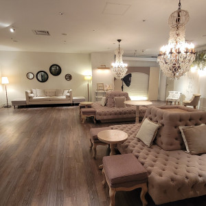 ゲスト待合スペース|722267さんのチャペル・ド・コフレの写真(2501397)