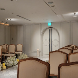 挙式会場後方|722267さんのチャペル・ド・コフレの写真(2501426)