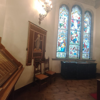 ステンドグラス、結婚証明