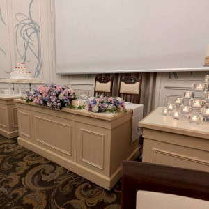 ケーキ、高砂、メインキャンドル|722307さんのホテルモントレ大阪の写真(2580372)