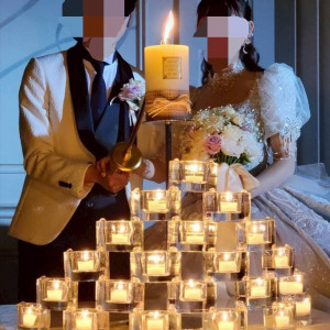 キャンドルサービス、メインキャンドル|722307さんのホテルモントレ大阪の写真(2580255)