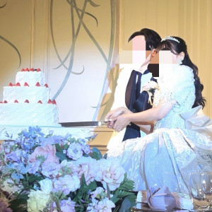 ケーキ入刀|722307さんのホテルモントレ大阪の写真(2580363)