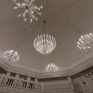 披露宴会場天井。|722307さんのホテルモントレ大阪の写真(2580354)