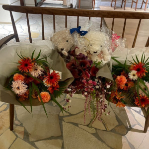 ウェイトドールとブーケ|722403さんのST.MARGARET WEDDING（セント・マーガレット ウエディング）の写真(2469644)