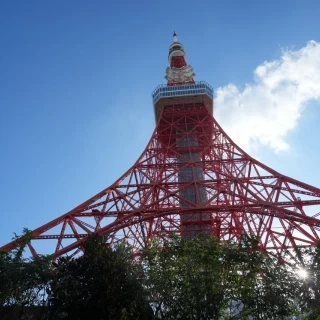 1F披露宴会場から見た東京タワー