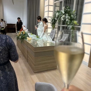 メイン席です