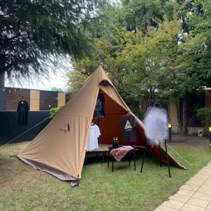 自分のテントを飾らせて貰えた|722608さんのウエディングレストラン ジュレの写真(2566234)