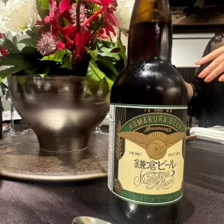 鎌倉ビールを飲むことができてよかったです。