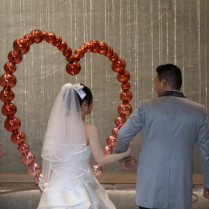 お気に入りの挙式会場裏です♡|722883さんのホテルロイヤルクラシック大阪の写真(2535718)