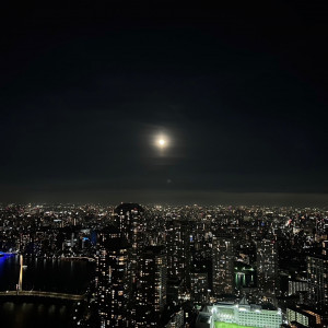 会場からの夜景|722939さんのRESTAURANT LUKE with SKY LOUNGE（レストランルーク スカイラウンジ）の写真(2296213)