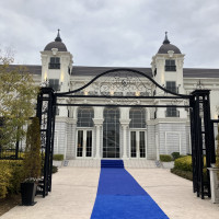 大きな披露宴会場の入口