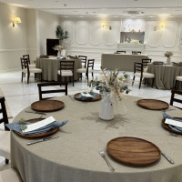 円卓利用でも十分なスペース