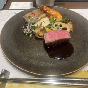 柔らかい牛フィレ肉、見た目も味も抜群|722940さんのラグナスイート 新横浜 ホテル＆ウェディングの写真(2637211)