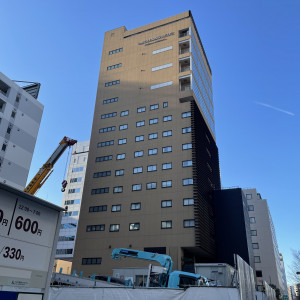 外観は建物一棟ホテル|722940さんのラグナスイート 新横浜 ホテル&ウェディングの写真(2637195)